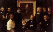 Henri Fantin-Latour Homage to Delacroix USA oil painting reproduction